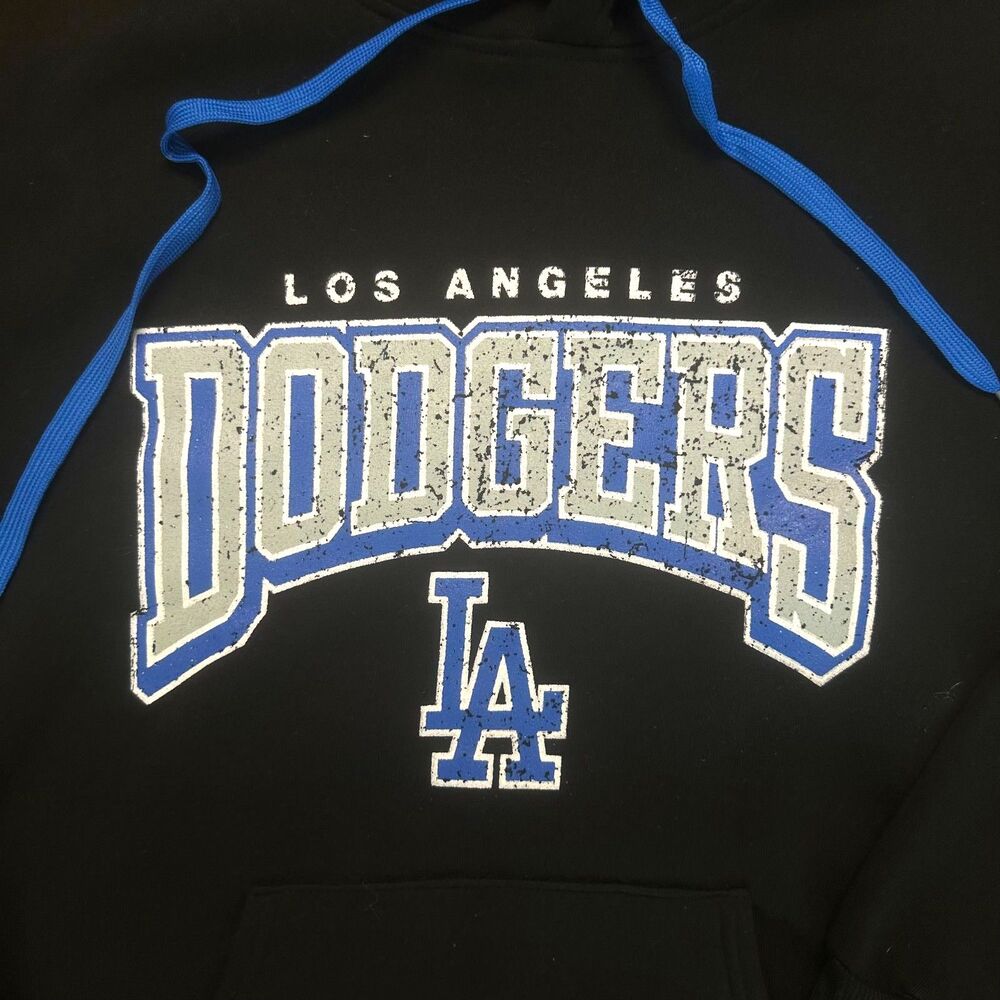 Los Angeles LA Dodgers Doyers Black Medium M Men's Hoodie Women's Pantone